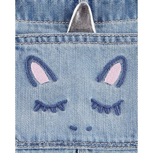 Oshkosh Unicorn Skirtall Sz 4T- Toddler Girl - Picture 5 of 10